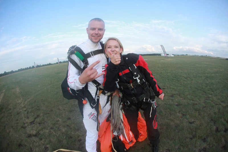 Skok Moniki ze Skydive.pl