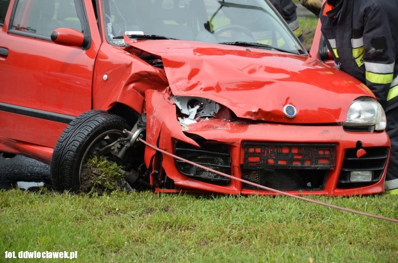 Groźna kolizja na Toruńskiej
