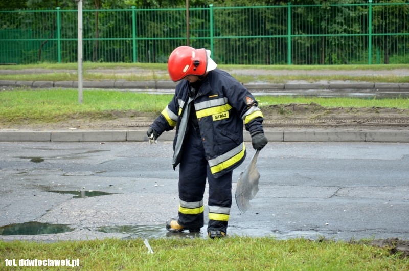 Groźna kolizja na Toruńskiej