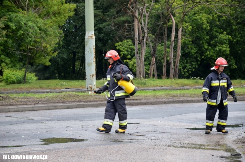 Groźna kolizja na Toruńskiej