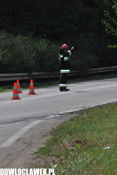 Groźny wypadek pod Włocławkiem