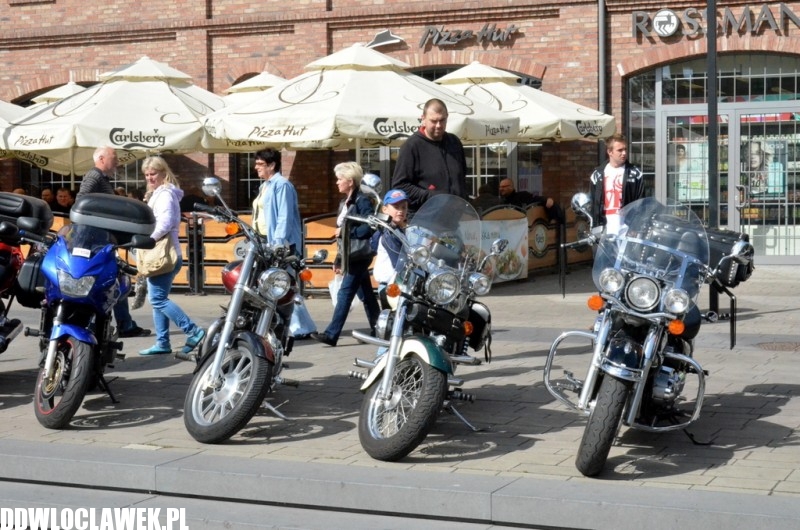 Ponad 100 motocykli w centrum Włocławka!