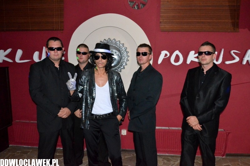 Michael Jackson show w klubie Pokusa