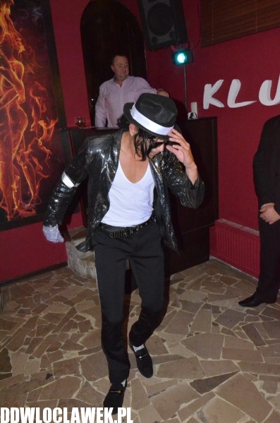 Michael Jackson show w klubie Pokusa