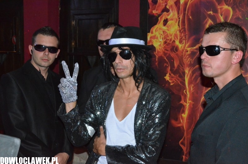 Michael Jackson show w klubie Pokusa