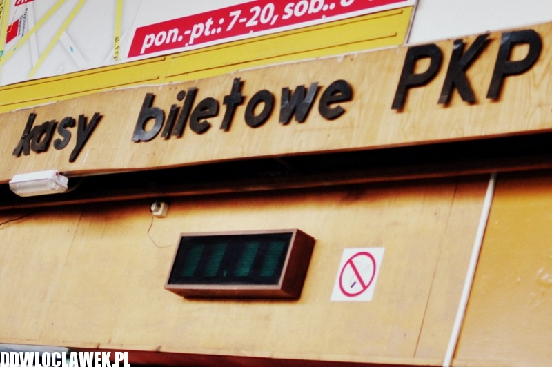 Bez komentarza. Dworzec we Włocławku...