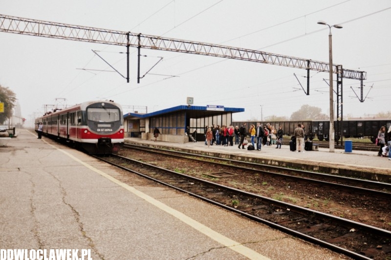 Bez komentarza. Dworzec we Włocławku...