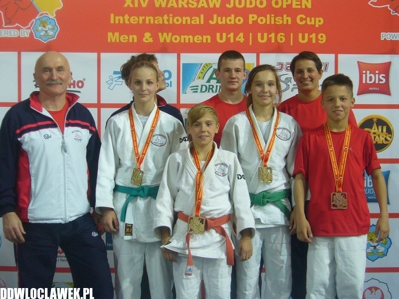 5 złotych medali judoków w Warsaw Judo Open