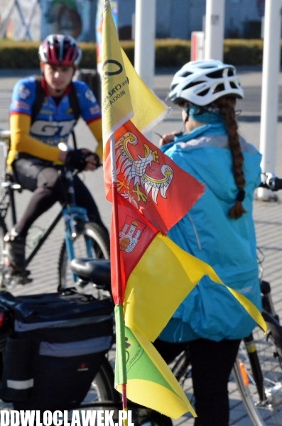 Rowerzyści z całej Polski odwiedzili Włocławek