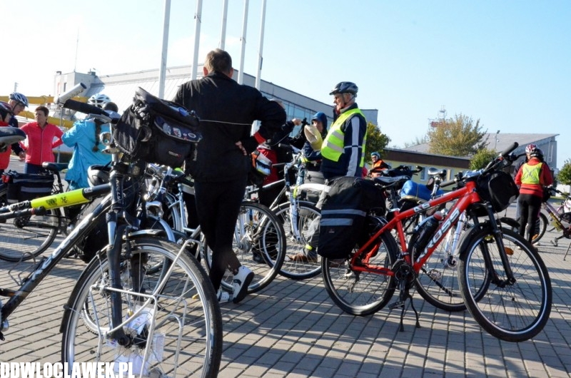 Rowerzyści z całej Polski odwiedzili Włocławek