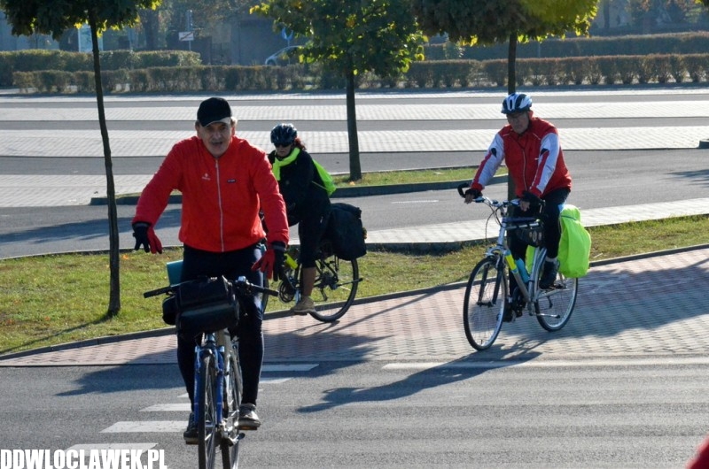 Rowerzyści z całej Polski odwiedzili Włocławek