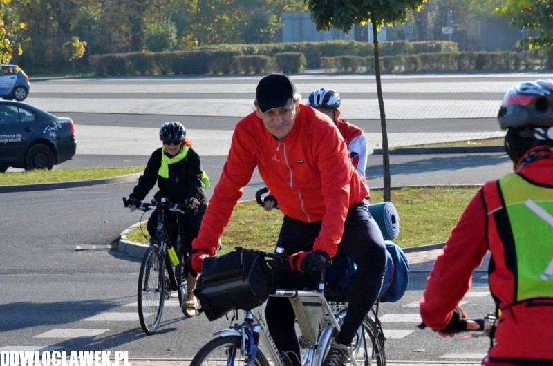 Rowerzyści z całej Polski odwiedzili Włocławek
