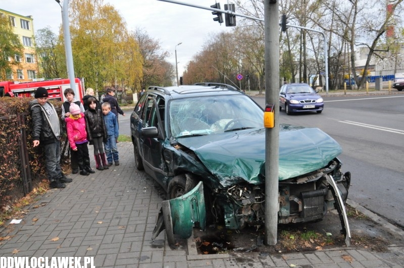 Groźny wypadek na Wienieckiej.