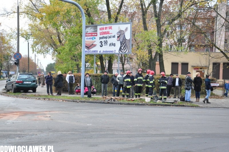 Groźny wypadek na Wienieckiej.