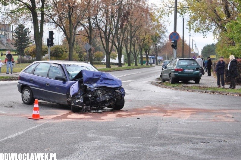 Groźny wypadek na Wienieckiej.