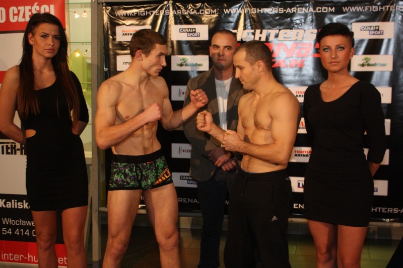 Oficjalne ważenie zawodników przed galą MMA Fighters Arena 4 Atak
