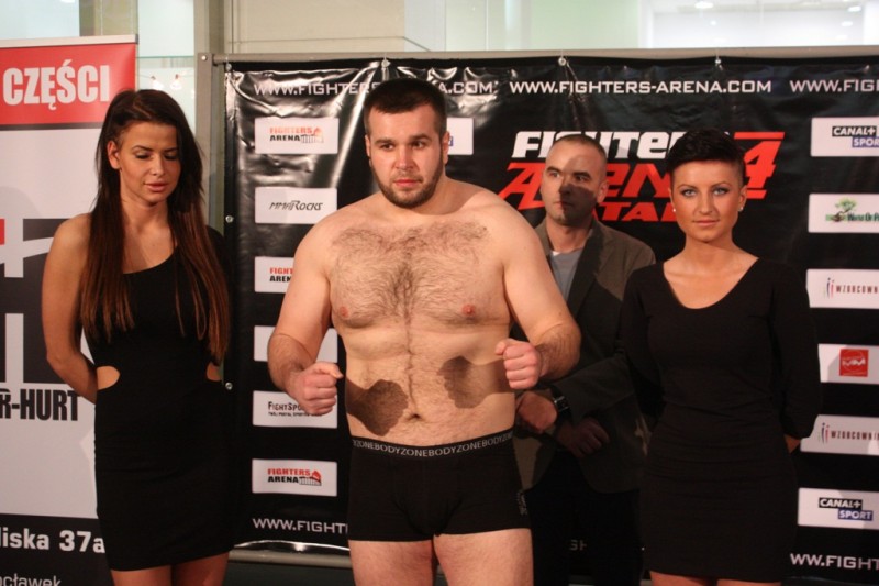 Oficjalne ważenie zawodników przed galą MMA Fighters Arena 4 Atak
