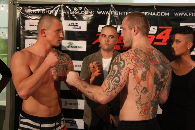 Oficjalne ważenie zawodników przed galą MMA Fighters Arena 4 Atak