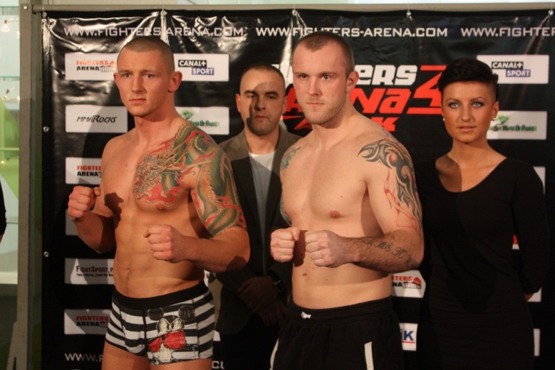Oficjalne ważenie zawodników przed galą MMA Fighters Arena 4 Atak