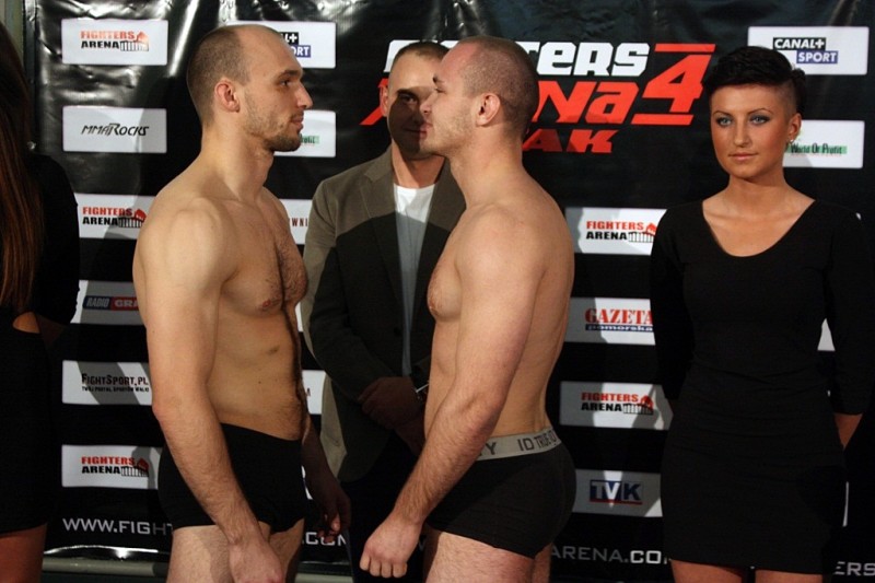Oficjalne ważenie zawodników przed galą MMA Fighters Arena 4 Atak
