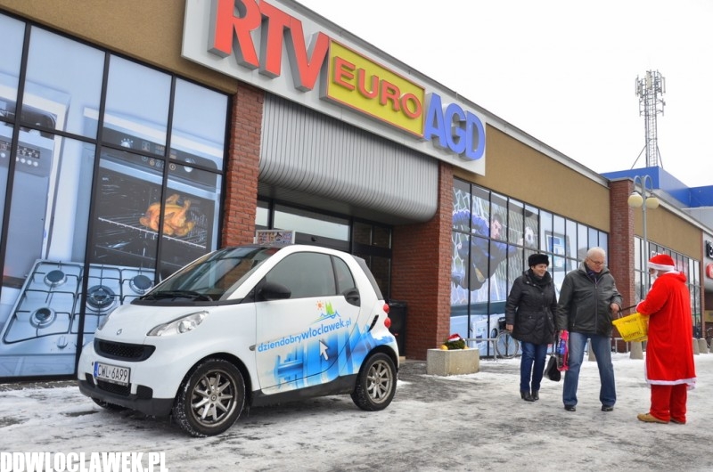Święty Mikołaj przed Euro RTV AGD