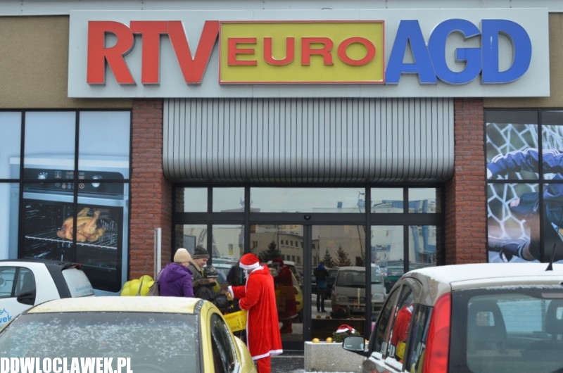 Święty Mikołaj przed Euro RTV AGD