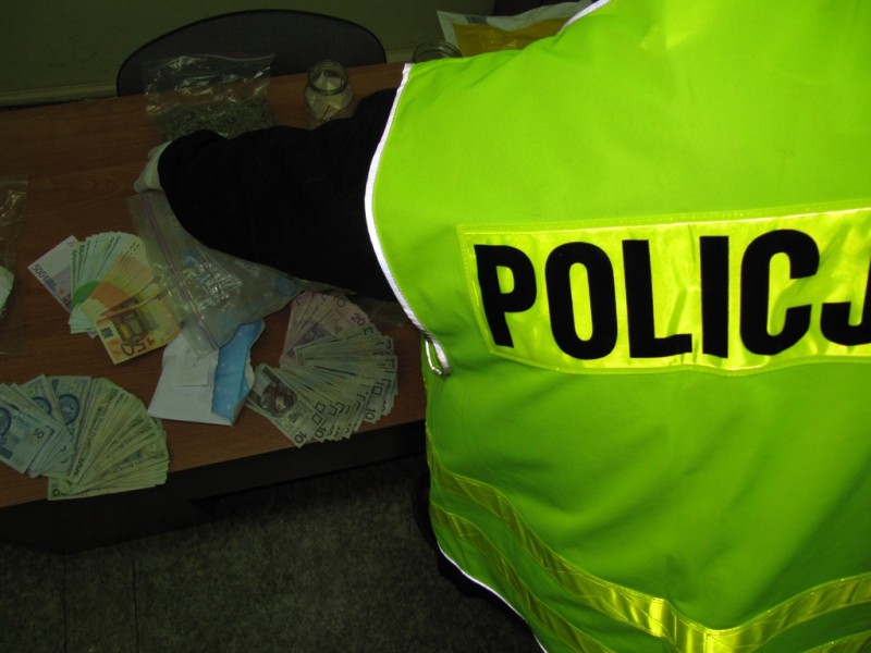 Policja przechwyciła narkotyki