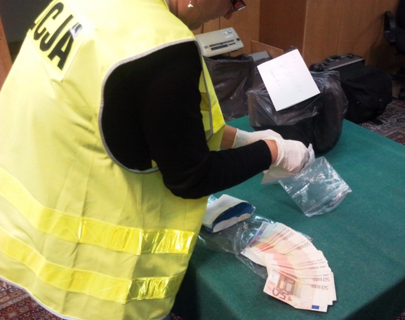 Policja przechwyciła narkotyki
