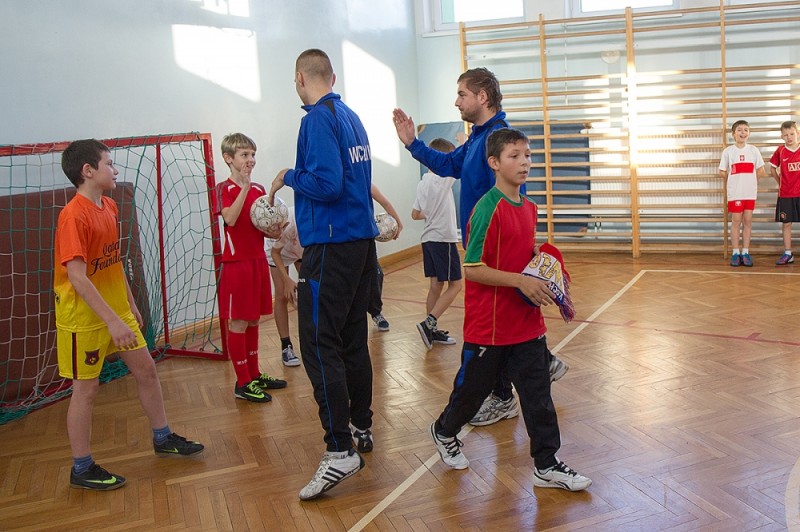 Zobacz jak czas wolny od rozgrywek spędzają piłkarze Włocłavii.