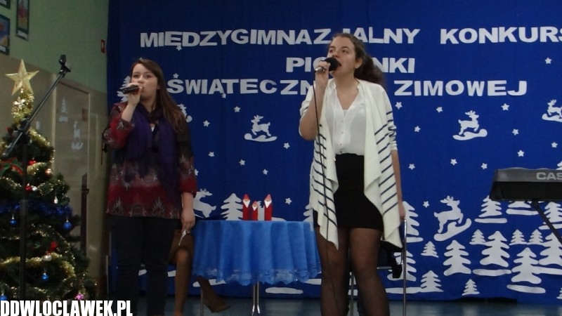 Międzygimnazjalny Konkurs Piosenki Świątecznej i Zimowej