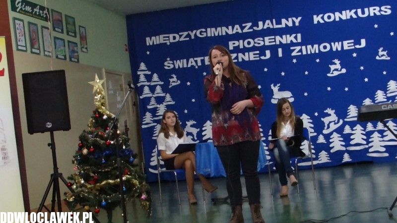 Międzygimnazjalny Konkurs Piosenki Świątecznej i Zimowej