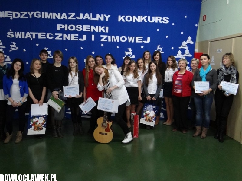 Międzygimnazjalny Konkurs Piosenki Świątecznej i Zimowej