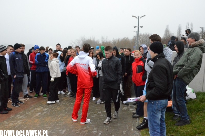Uczniowie zmierzyli się z włocławską olimpijką!