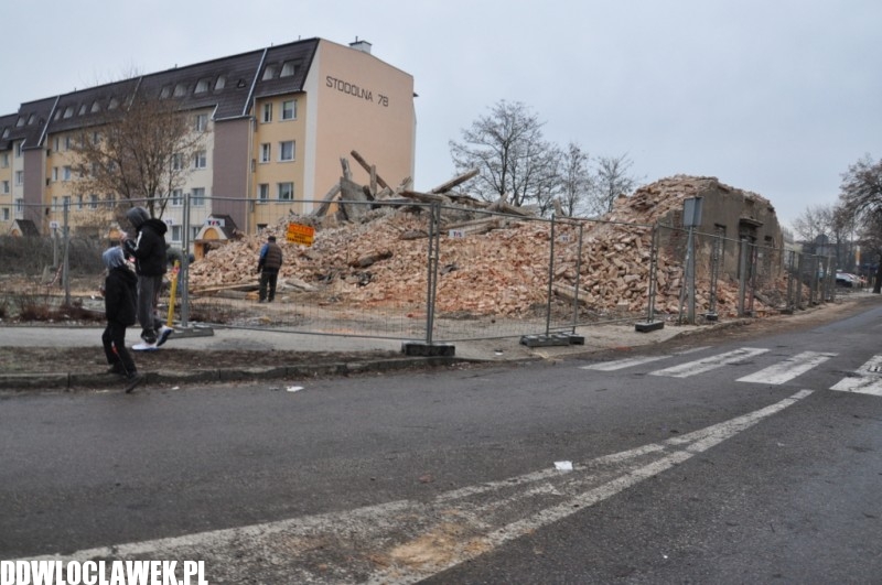 Koniec z objazdami! Budynek przy Stodólnej 80 przestał istnieć...