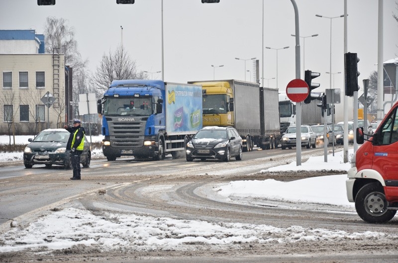 Groźny wypadek przy ul. Okrzei