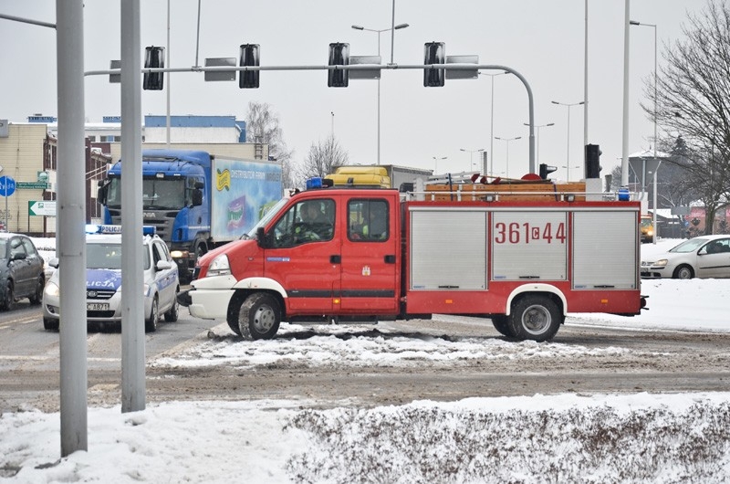 Groźny wypadek przy ul. Okrzei