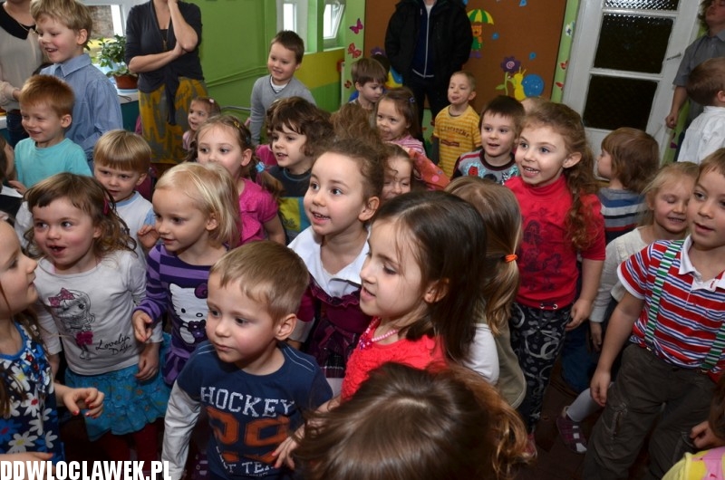 Nie zgadniesz z kim bawiły się przedszkolaki