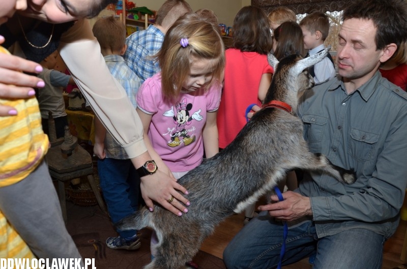 Nie zgadniesz z kim bawiły się przedszkolaki