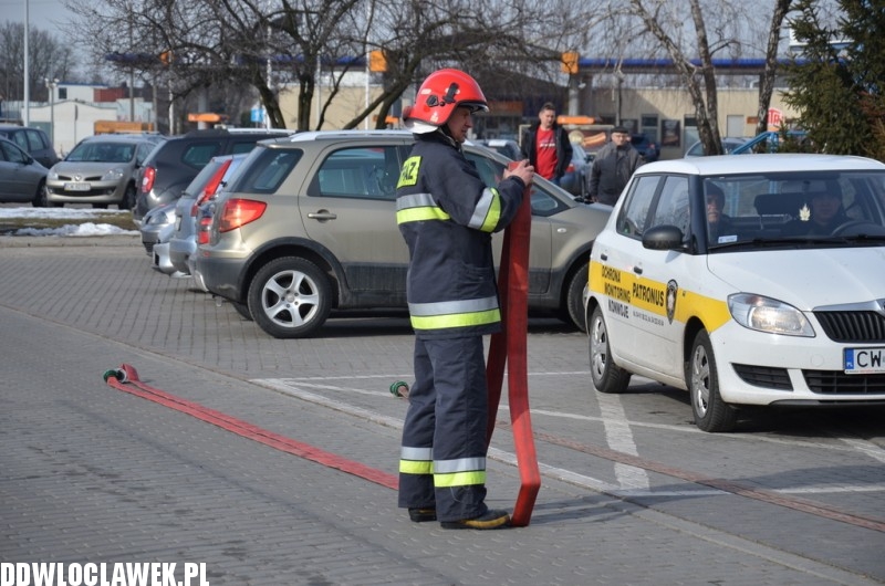 Akcja gaśnicza w Urzędzie Skarbowym