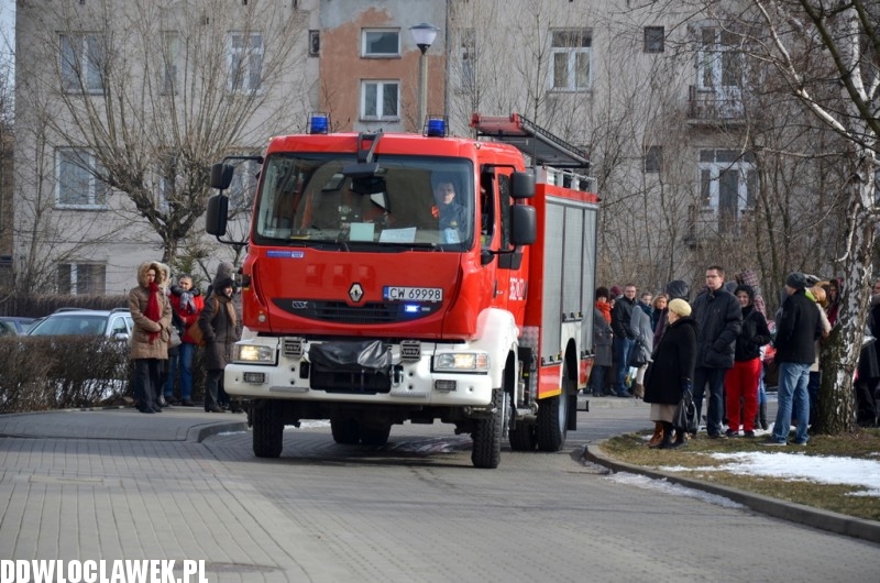 Akcja gaśnicza w Urzędzie Skarbowym