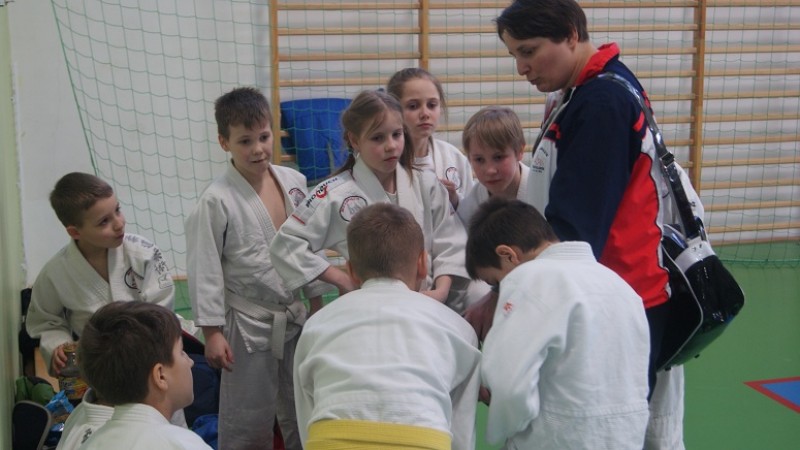Włocławianie podczas turnieju judo w Koronowie