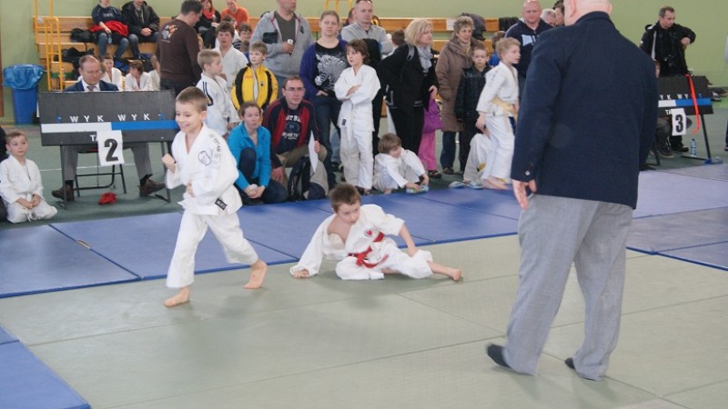 Włocławianie podczas turnieju judo w Koronowie