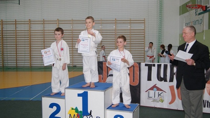 Włocławianie podczas turnieju judo w Koronowie