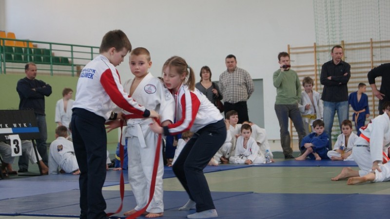 Włocławianie podczas turnieju judo w Koronowie