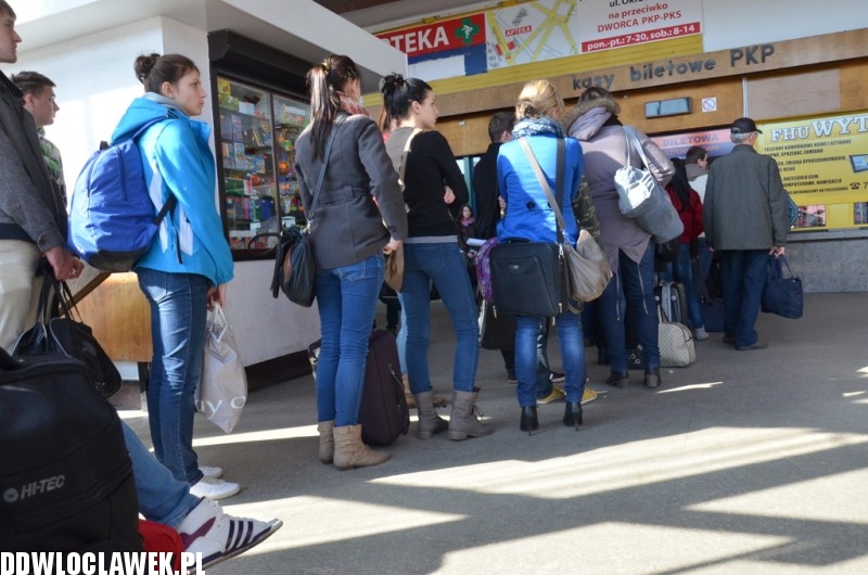 Kolejki na dworcu PKP kończą się w tunelu