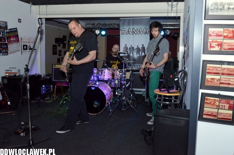 Koncert zespołu rockowego Banau w Garage Hotel