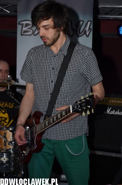 Koncert zespołu rockowego Banau w Garage Hotel
