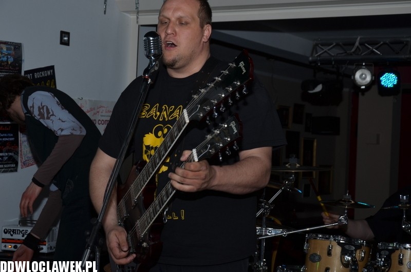 Koncert zespołu rockowego Banau w Garage Hotel