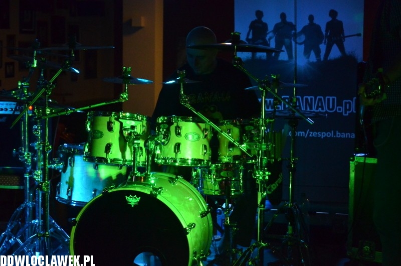 Koncert zespołu rockowego Banau w Garage Hotel
