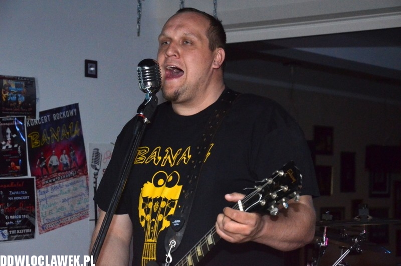 Koncert zespołu rockowego Banau w Garage Hotel